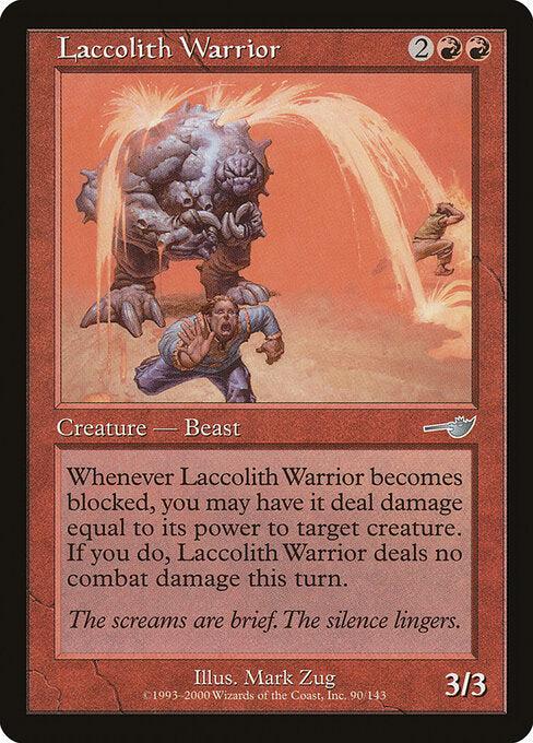 Laccolith Warrior (NEM 90) [Nemesis]