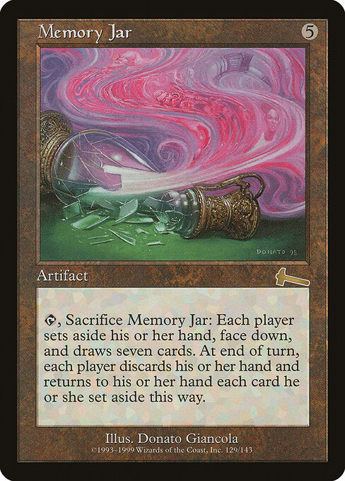 Memory Jar (ULG 129) [Urza's Legacy]