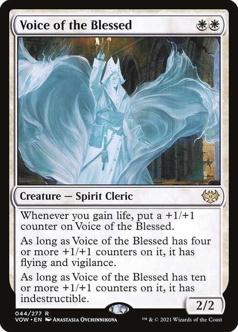 Voice of the Blessed (VOW 44) [Innistrad: Crimson Vow]
