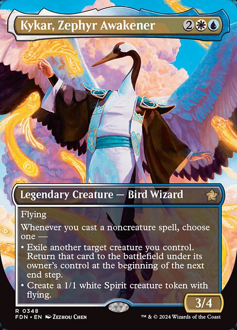 Kykar, Zephyr Awakener (FDN 348) [Foundations]