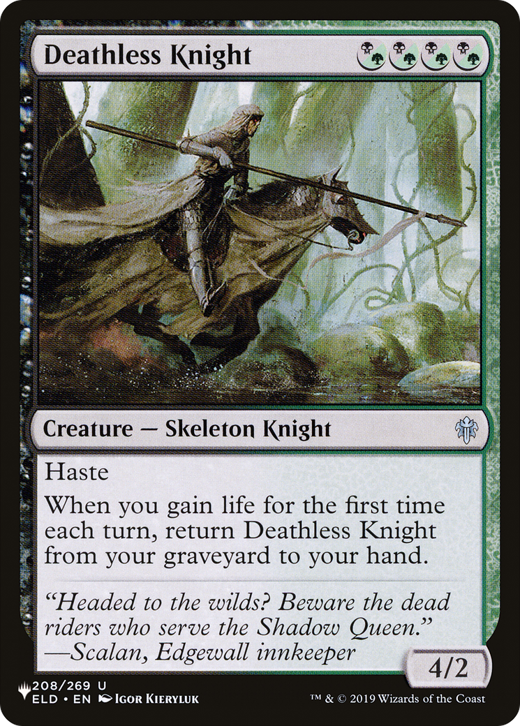 Deathless Knight [The List]