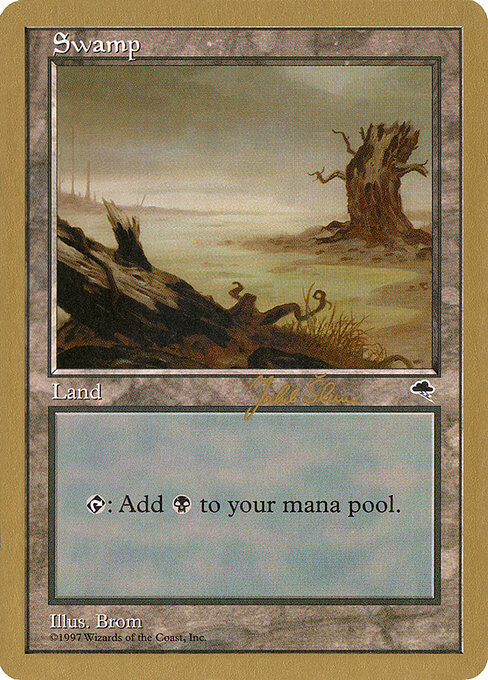 Swamp (WC99 js340a) [World Championship Decks 1999]