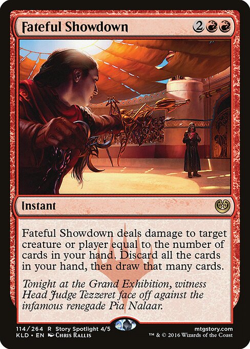 Fateful Showdown (KLD 114) [Kaladesh]