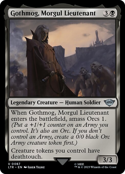 Gothmog, Morgul Lieutenant (LTR 87) [The Lord of the Rings: Tales of Middle-earth]