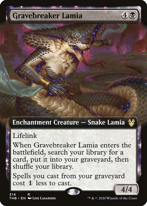 Gravebreaker Lamia (THB 314) [Theros Beyond Death]