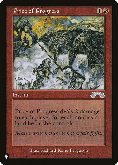 Price of Progress (Retro Frame) (PLST EXO-95) [The List]