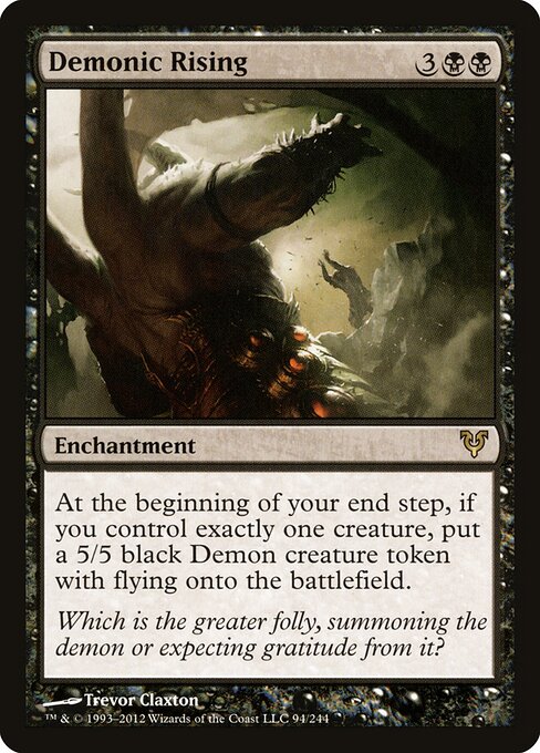 Demonic Rising (AVR 94) [Avacyn Restored]