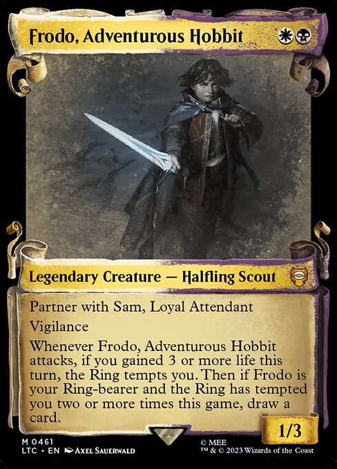 Frodo, Adventurous Hobbit (LTC 461) [Tales of Middle-earth Commander]