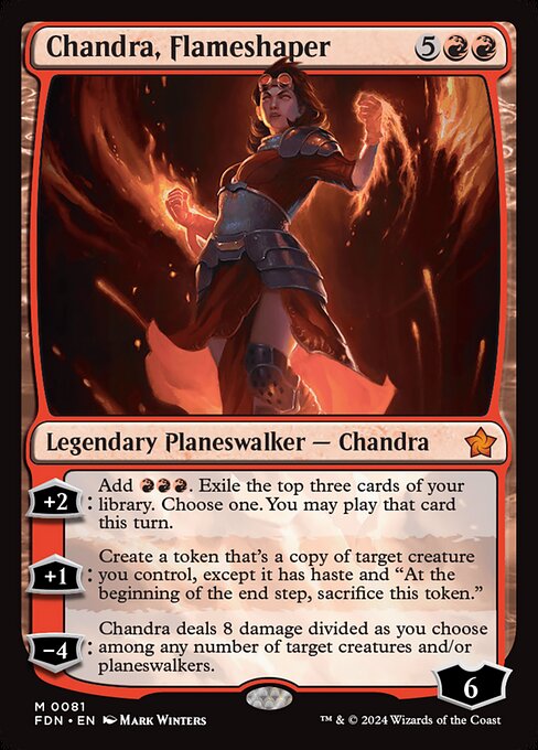 Chandra, Flameshaper (FDN 81) [Foundations]