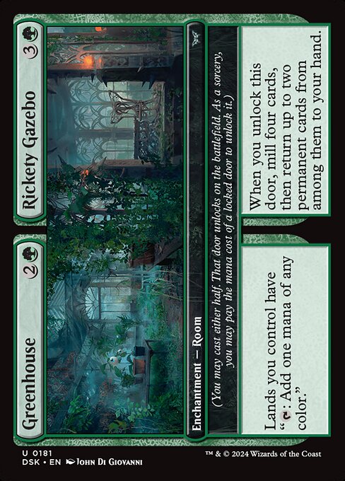 Greenhouse // Rickety Gazebo (DSK 181) [Duskmourn: House of Horror]