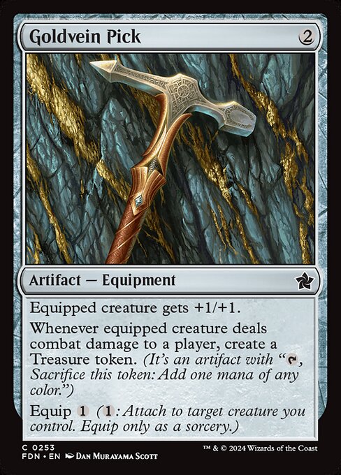 Goldvein Pick (FDN 253) [Foundations]