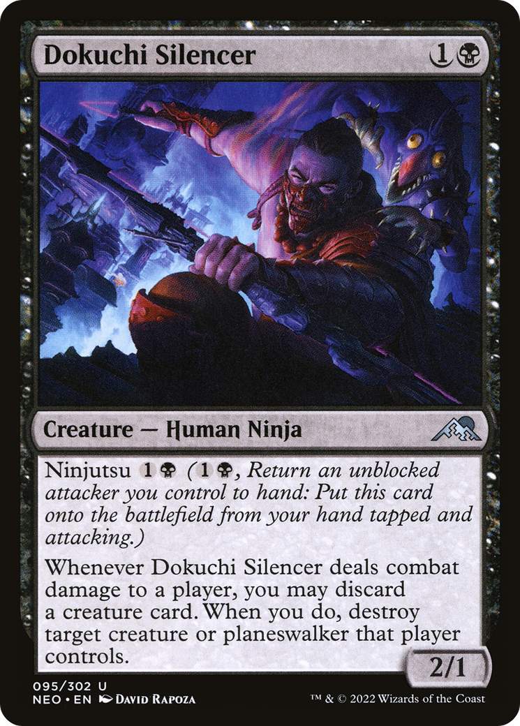 Dokuchi Silencer [Kamigawa: Neon Dynasty]