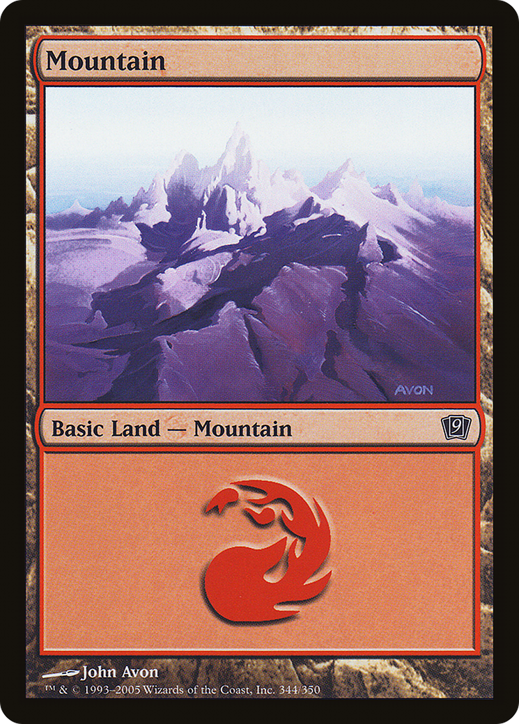 Mountain (344) [Ninth Edition]