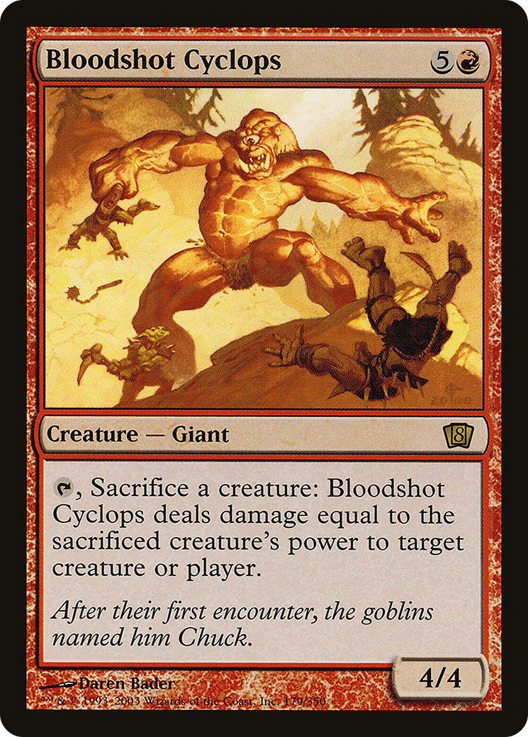 Bloodshot Cyclops [Eighth Edition]
