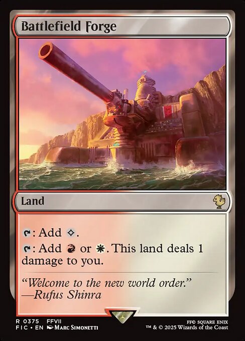 Battlefield Forge (FIC 375) [Final Fantasy Commander]