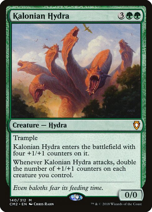 Kalonian Hydra (CM2 140) [Commander Anthology Volume II]