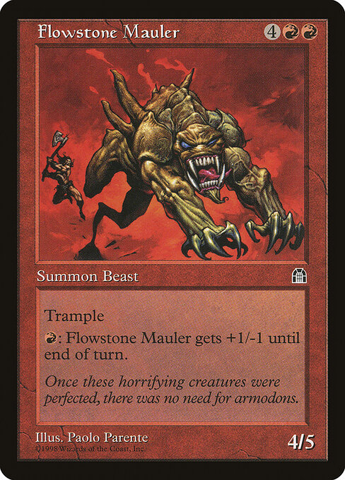 Flowstone Mauler (STH 85) [Stronghold]