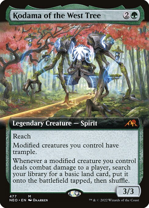 Kodama of the West Tree (NEO 477) [Kamigawa: Neon Dynasty]
