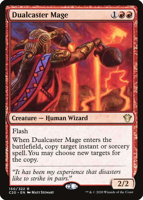 Dualcaster Mage (C20 150) [Commander 2020]