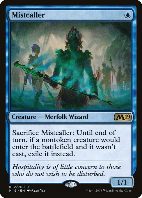 Mistcaller (M19 62) [Core Set 2019]
