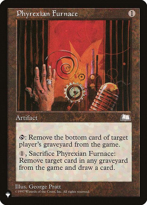 Phyrexian Furnace (PLST WTH-155) [The List]