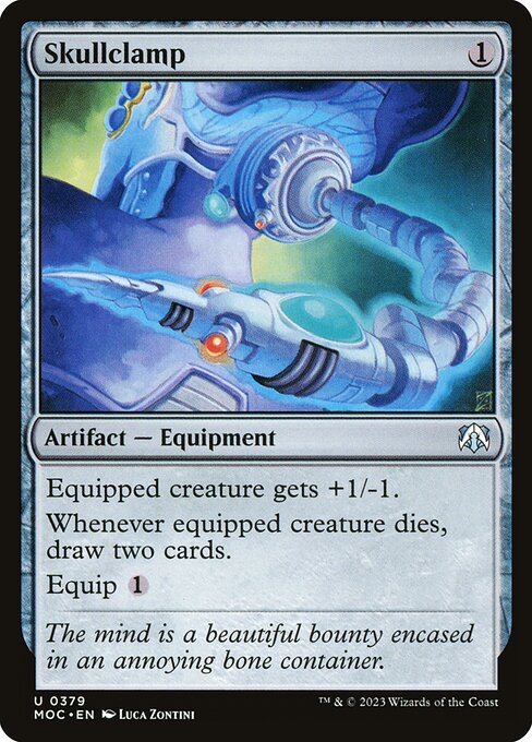 Skullclamp (MOC 379) [March of the Machine Commander]