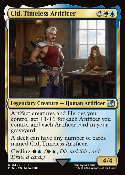 Cid, Timeless Artificer (FIN 407) [Final Fantasy]