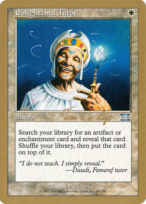 Enlightened Tutor (WC00 tvdl19) [World Championship Decks 2000]