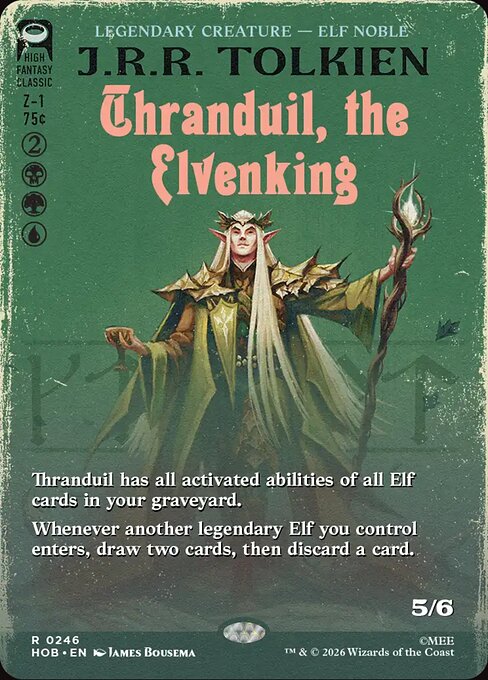 Thranduil, the Elvenking (Borderless) (HOB 246) [The Hobbit]