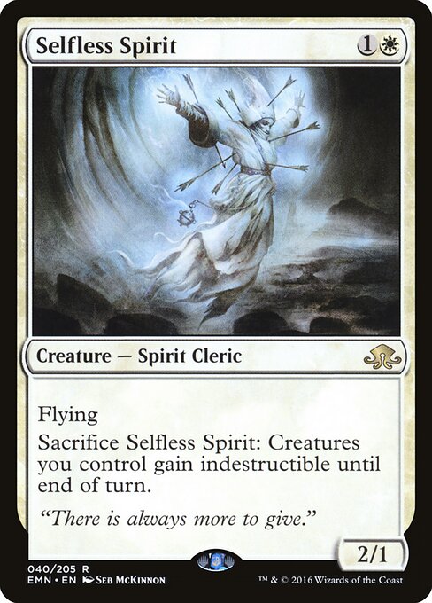 Selfless Spirit (EMN 40) [Eldritch Moon]