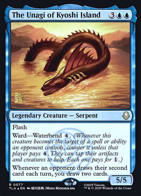 The Unagi of Kyoshi Island (PTLA 77s) [Avatar: The Last Airbender Promos]