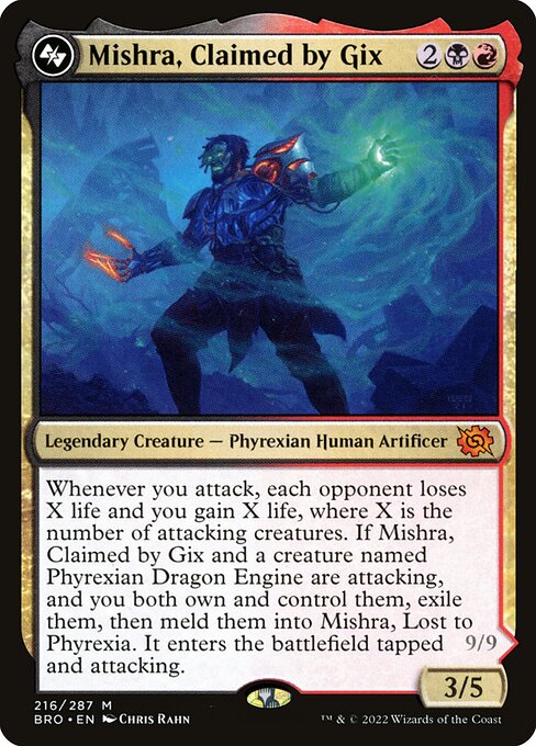 Mishra, Claimed by Gix (BRO 216) [The Brothers' War]