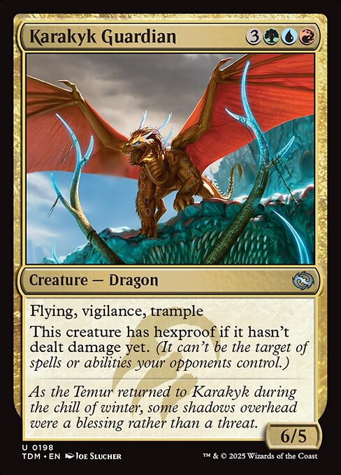 Karakyk Guardian (TDM 198) [Tarkir: Dragonstorm]