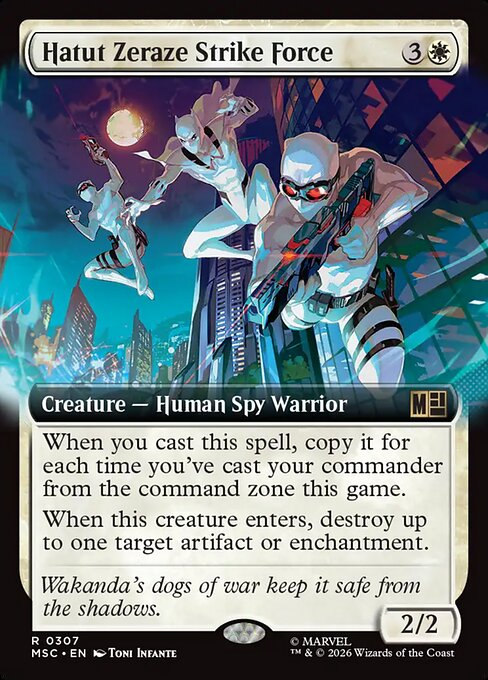 Hatut Zeraze Strike Force (MSC 307) [Marvel Super Heroes Commander]