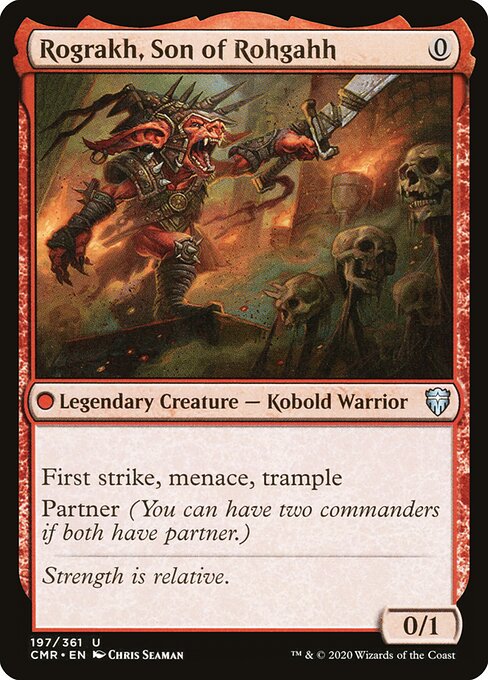 Rograkh, Son of Rohgahh (CMR 197) [Commander Legends]