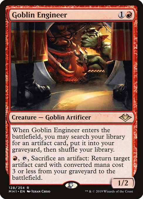 Goblin Engineer (MH1 128) [Modern Horizons]