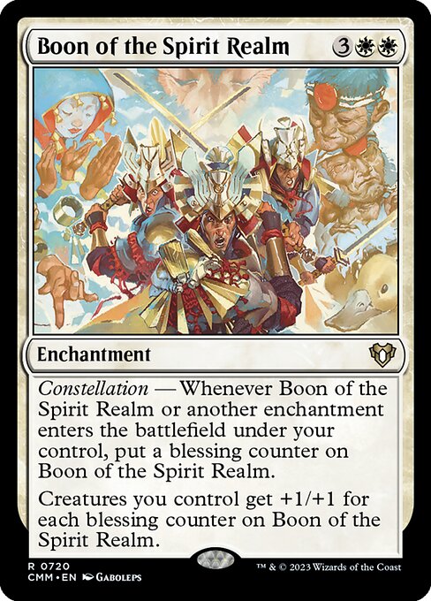 Boon of the Spirit Realm (CMM 720) [Commander Masters]