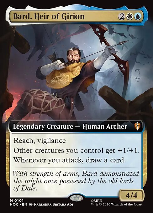 Bard, Heir of Girion (Extended Art) (HOC 101) [The Hobbit Eternal]
