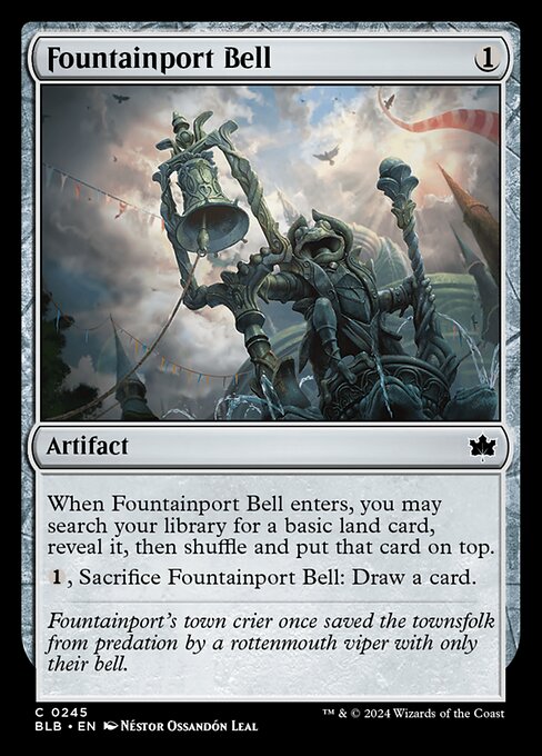 Fountainport Bell (BLB 245) [Bloomburrow]
