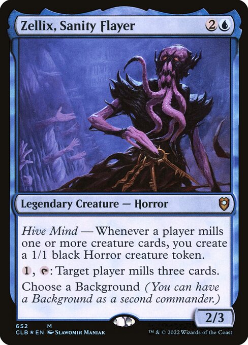 Zellix, Sanity Flayer (CLB 652) [Commander Legends: Battle for Baldur's Gate]