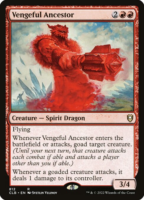 Vengeful Ancestor (CLB 812) [Commander Legends: Battle for Baldur's Gate]