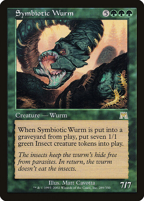 Symbiotic Wurm (ONS 289) [Onslaught]