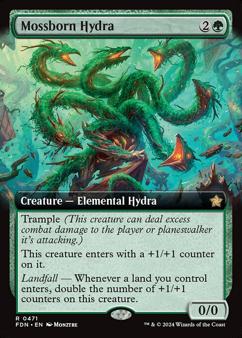Mossborn Hydra (FDN 471) [Foundations]