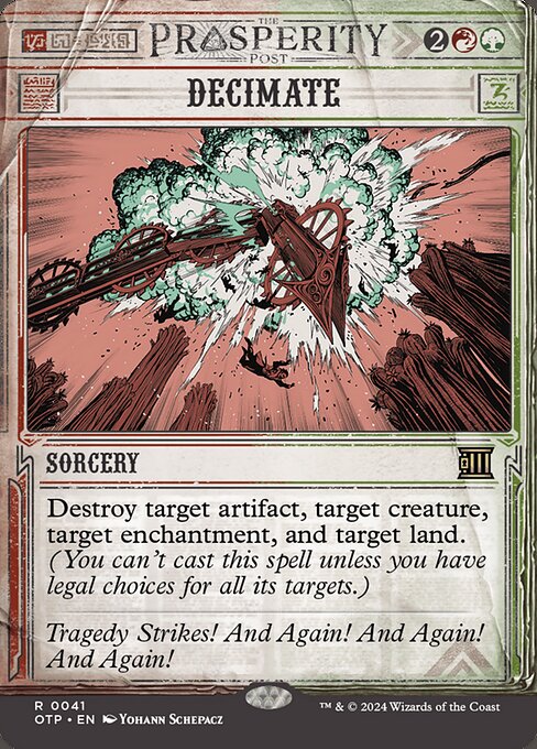 Decimate (OTP 41) [Breaking News]