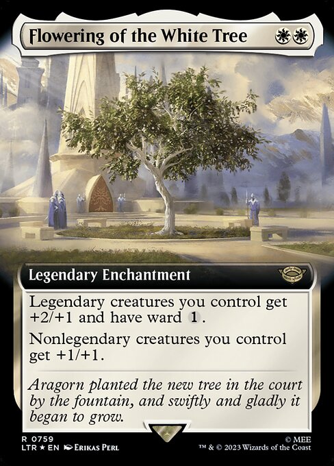 Flowering of the White Tree (Extended Art) (LTR 759) [The Lord of the Rings: Tales of Middle-earth]