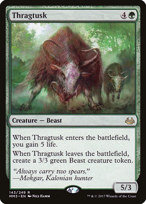 Thragtusk (MM3 143) [Modern Masters 2017]