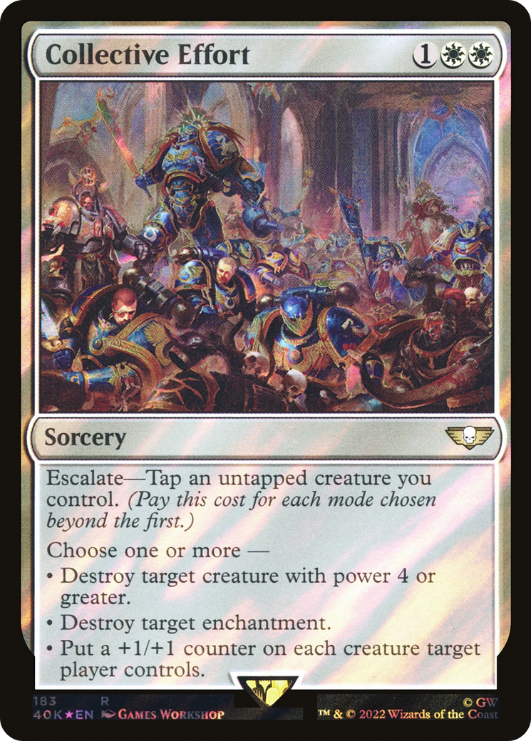 Collective Effort [Marvel Super Heroes Commander]