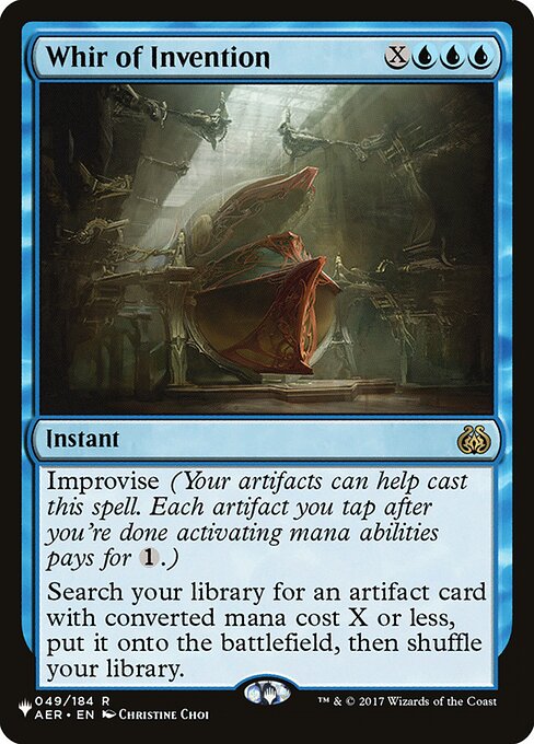 Whir of Invention (PLST AER-49) [The List]