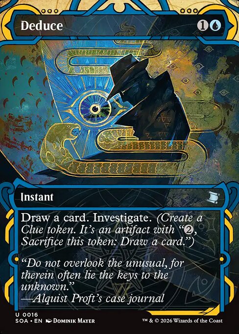 Deduce (SOA 16) [Secrets of Strixhaven Mystical Archive]