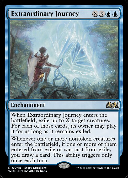 Extraordinary Journey (WOE 48) [Wilds of Eldraine]